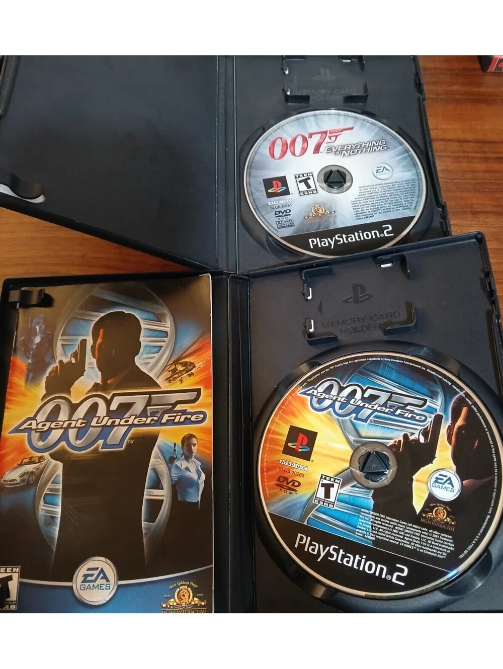 007 Quantum of Solace, Everything Or Nothing, Agent Under Fire & Rogue Agent
